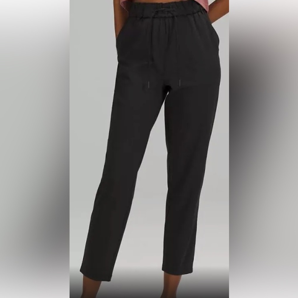Stretch High rise pant Lululemon Black